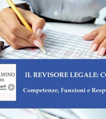 revisore legale cosa fa